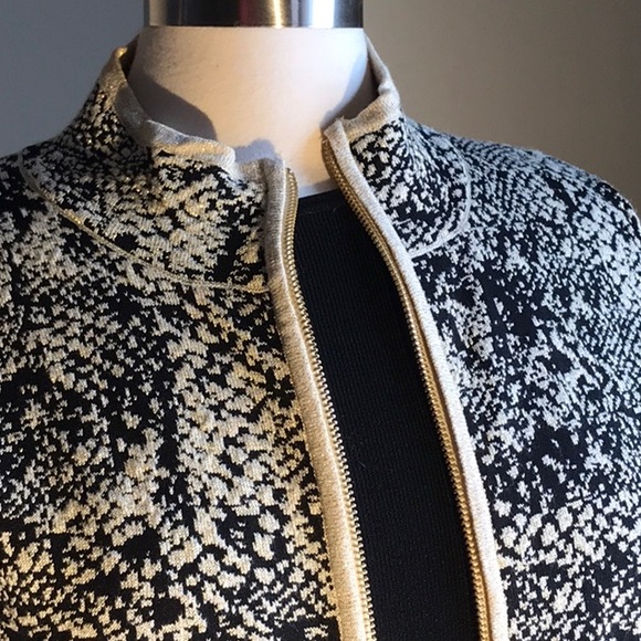 ‼️SOLD‼️ Belldini Speckled Full Zip Cardigan Coat - Picture 5 of 8